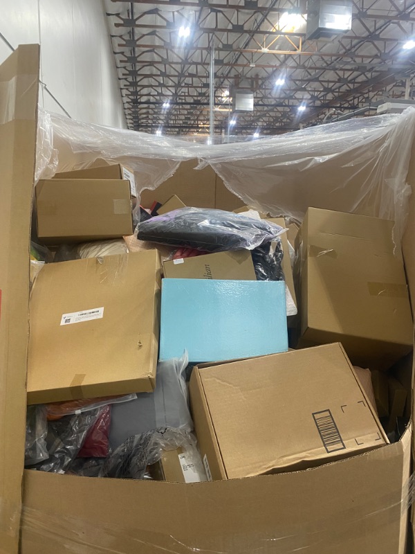 Photo 3 of AS IS Pallet of NEW wholesale miscellaneous items. Categories include: Home & Garden, Toys & Baby, Clothing & Accessories, Home & Kitchen etc. This Pallet is NON-REFUNDABLE