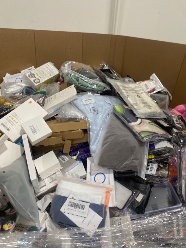 Photo 1 of AS IS Pallet of NEW wholesale miscellaneous items. Categories include: Home & Garden, Toys & Baby, Clothing & Accessories, Home & Kitchen etc. This Pallet is NON-REFUNDABLE