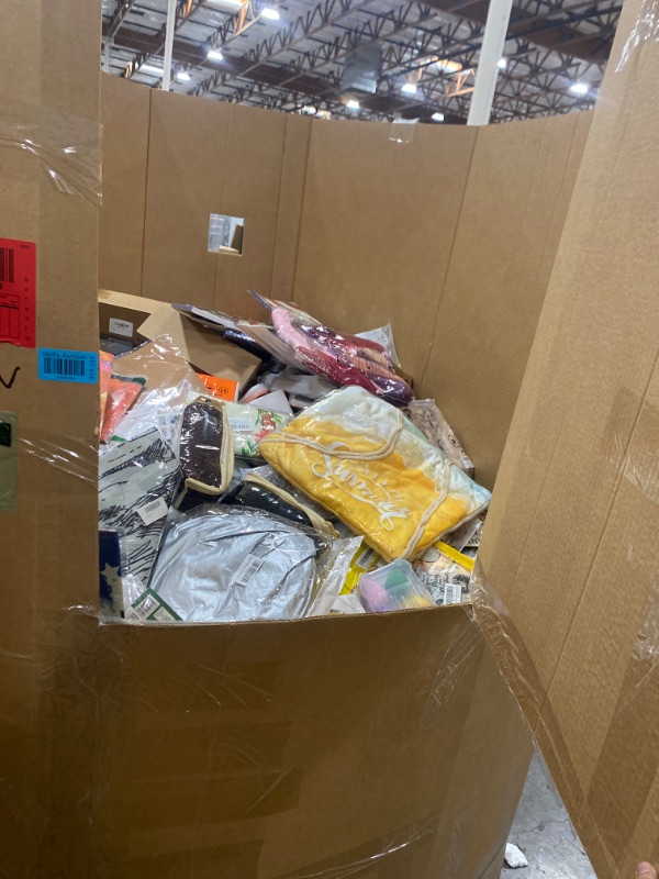 Photo 4 of AS IS Pallet of NEW wholesale miscellaneous items. Categories include: Home & Garden, Toys & Baby, Clothing & Accessories, Home & Kitchen etc. This Pallet is NON-REFUNDABLE