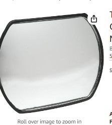 Photo 1 of **************MISSING HARDWARE*************
 SET OF 2   TruckSpec TS-3026 5.5" x 4" Oblong Adhesive Blind Spot Mirror
