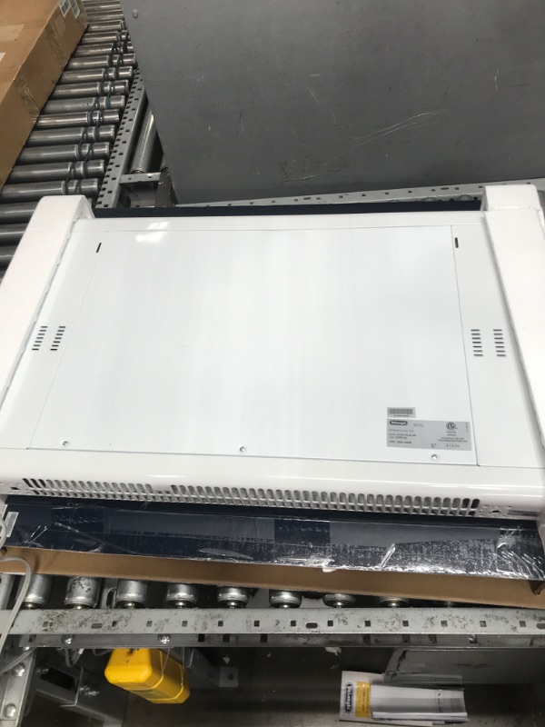 Photo 2 of (PARTS ONLY)DeLonghi Convection Panel Heater, Full Room Quiet 1500W, portable electric heater is freestanding/easily wall mounted. Energy Saving, quick heat distribution, timer, white, HCX9115E
