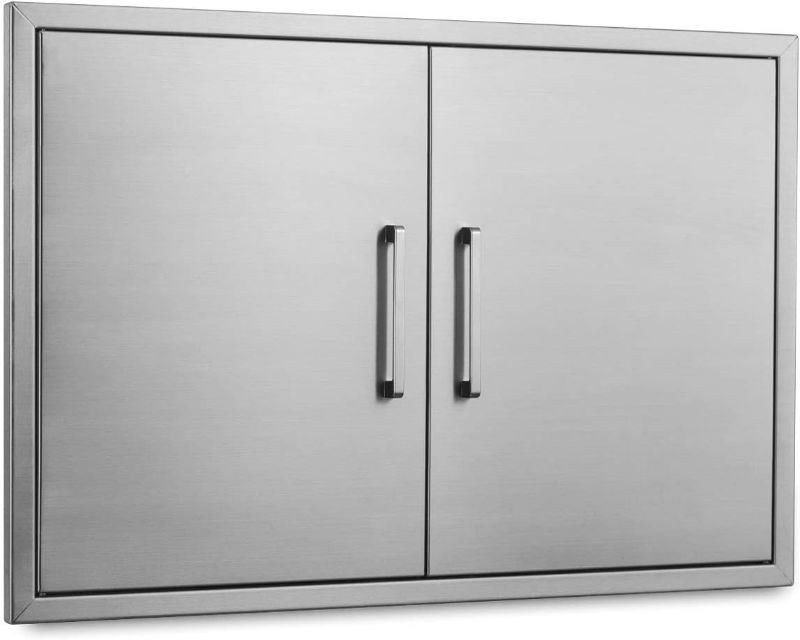 Photo 1 of Stainless Steel BBQ Double Access Door,Flush Mount for Outdoor Kitchen and BBQ Island