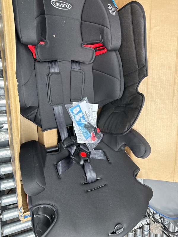 Photo 2 of Graco Tranzitions 3 in 1 Harness Booster Seat, Proof Tranzitions Black