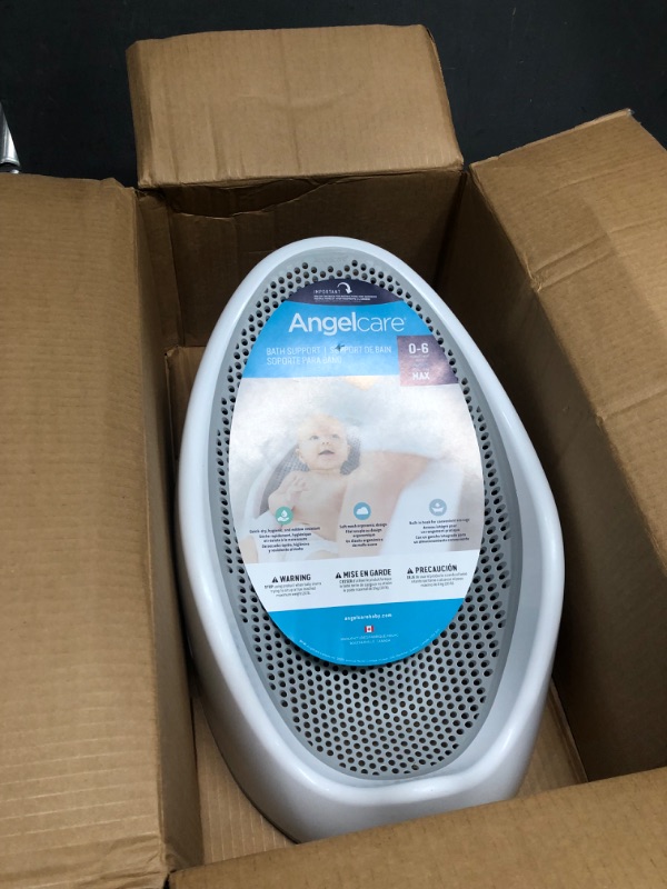 Photo 2 of Angelcare Baby Bath Support (Grey) | Ideal for Babies Less than 6 Months Old