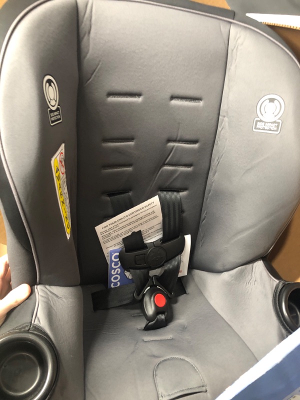 Photo 3 of Cosco Onlook 2-in-1 Convertible Car Seat, Rear-Facing 5-40 pounds and Forward-Facing 22-40 pounds and up to 43 inches, Black Arrows