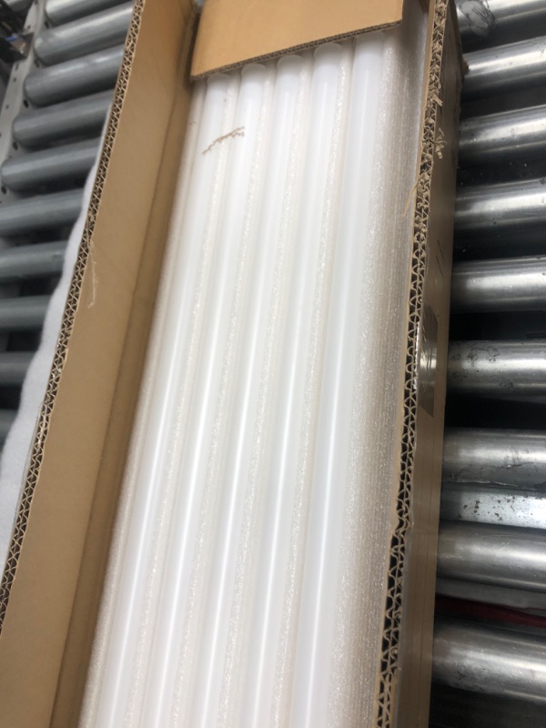 Photo 2 of 20 Pack 3CCT 4FT LED T8 Hybrid Type A+B Light Tube, 18W, 4000K/5000K/6500K Selectable, Plug & Play or Ballast Bypass, Single or Double End Powered, 2300lm, Frosted Cover, T8 T10 T12, 120-277V, UL, FCC