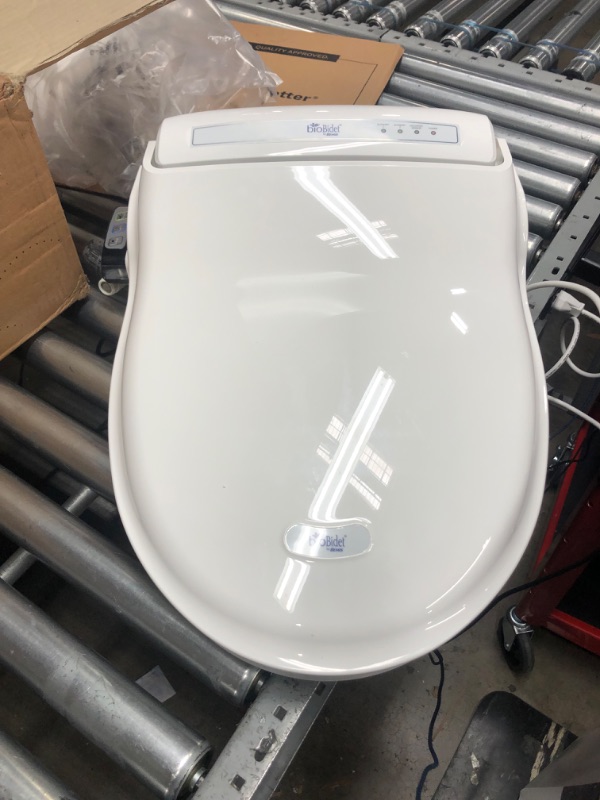 Photo 3 of ***Parts Only***Bio Bidet by Bemis BB-1000W Supreme Warm Water Bidet Toilet Seat, Elongated, White BB-1000 Wireless Remote Elongated