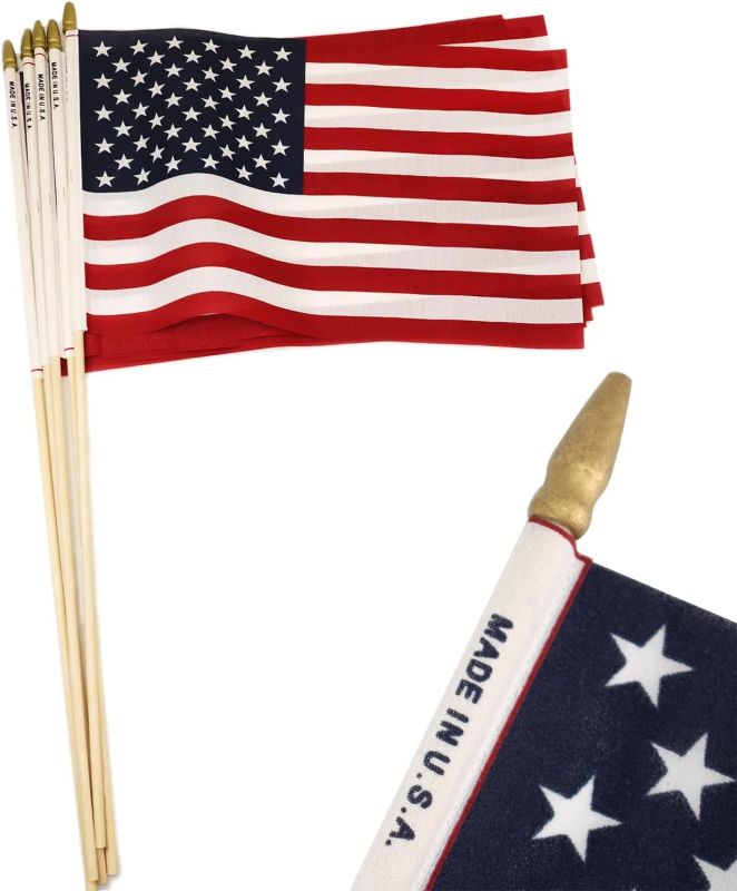 Photo 2 of 26inch 12PK American Flags, Lightweight 