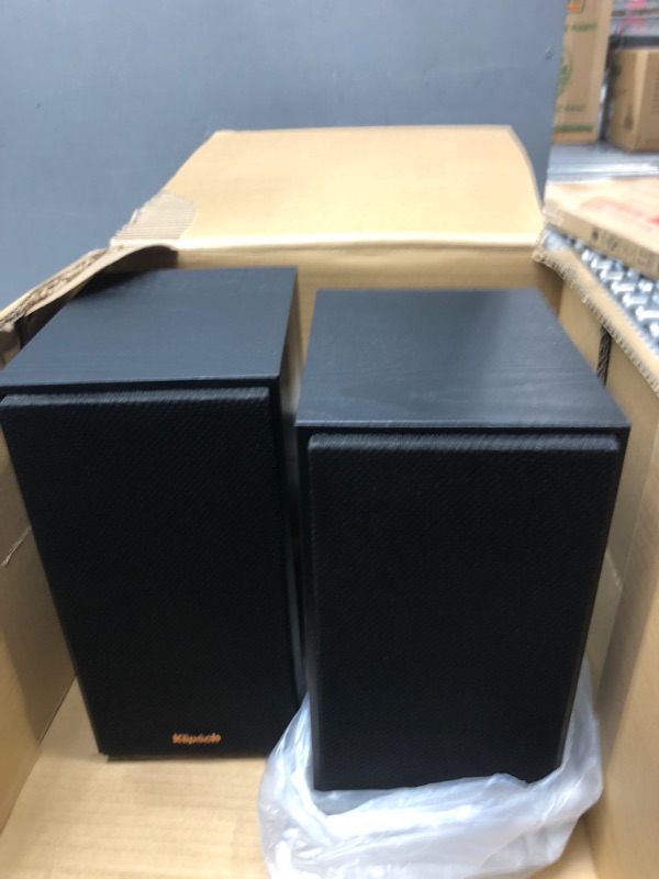 Photo 1 of Klipsch R-41M Powerful Detailed Bookshelf Home Speaker Set of 2 Black Pair