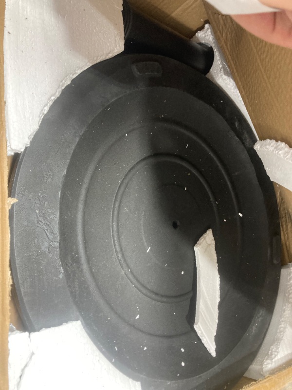 Photo 1 of **MISSING HARDWARE**
Blissun 22 lbs Heavy Duty Patio Market Umbrella Base Stand (16.5")
