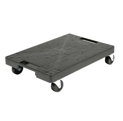 Photo 1 of 16 in. x 11 in. Multi-Purpose Black Garage Dolly/Caddy
