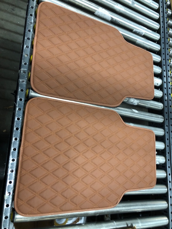 Photo 1 of 2 car floor mats - Brown - 26.5x17.5in