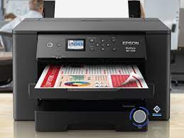 Photo 1 of Epson Workforce Pro WF-7310 Wireless Wide-Format Printer with Print up to 13" x 19", Auto 2-Sided Printing up to 11" x 17", 500-sheet Capacity, 2.4" Color Display, Smart Panel App WF-7310 DUAL TRAY (500 sheets)/PRINT