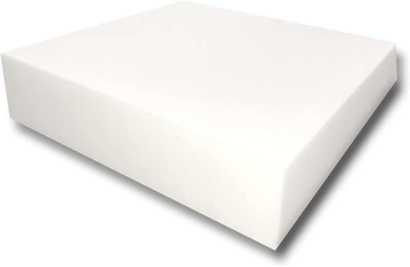 Photo 1 of  Upholstery Foam Cushion High Density, 5" H X 24" W X 24" L, White
