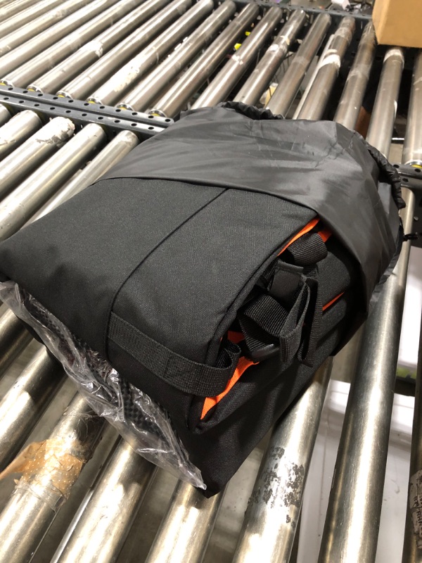 Photo 1 of BagMate Military-Grade Waterproof Roof Bag - Rooftop Cargo Carrier – 19 Cubic Feet. (540L) with 4 Door Hooks, Zipper/Buckle Closure, Extra Strap – Black Roof Bag for Cars with or Without Rack XL 19 Cu. Ft.