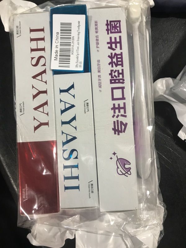 Photo 2 of 3Pcs Yayashi Sp-4 Toothpaste, Toothpaste Fresh Breath Toothpaste, Stain Removing Toothpaste?with 2 Toothbrushes?
