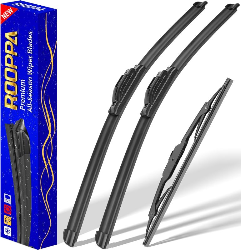 Photo 1 of 3 wipers Replacement for 2005-2010 Toyota Sienna, Windshield Wiper Blades Original Equipment Replacement - 26"/19"/16" (Set of 3) U/J HOOK 