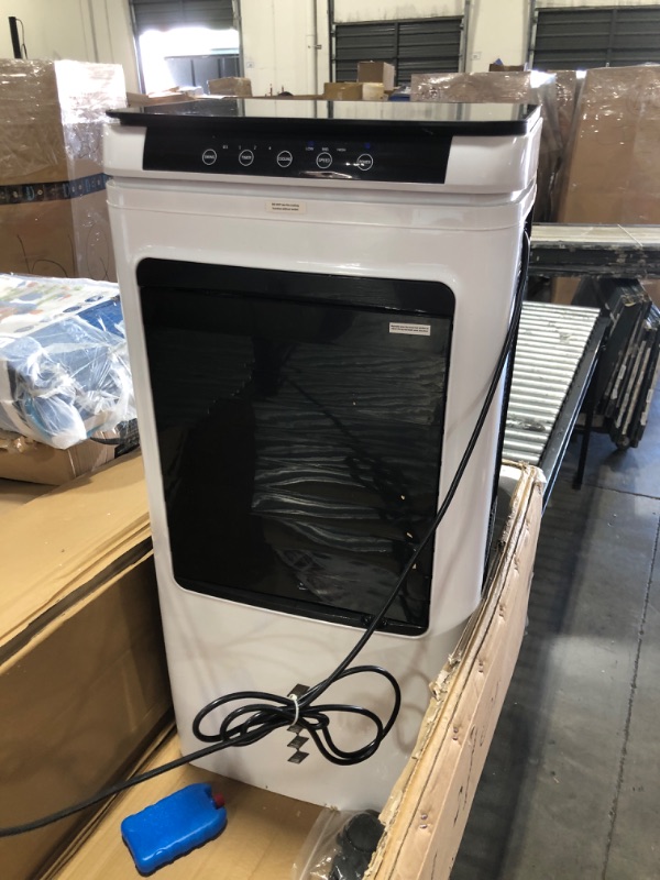 Photo 2 of FLOWBREEZE Evaporative Air Cooler, 5500CFM Windowless Air Conditioner, 10.6 Gallons Water Tank, Cooling Up 800 Sq.ft, Swamp Cooler w/Remote, 3 Speeds, 7.5H Timer & 90° Oscillation, for Indoor Outdoor