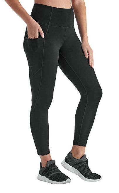 Photo 1 of 2 Pack - Member's Mark Ladies Everyday Ankle Legging - XL - Black
