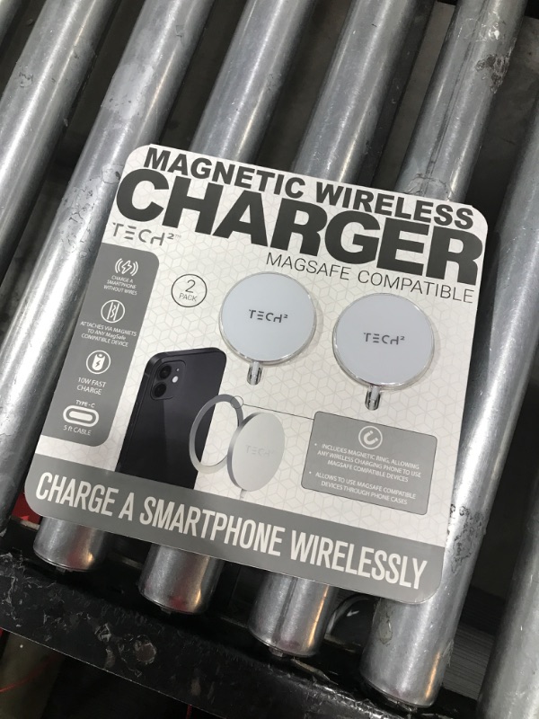 Photo 2 of Tech Squared Wireless Smartphone Charger (2 pk.)
