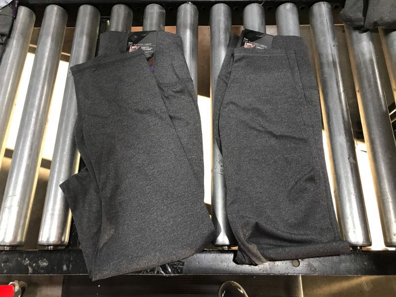 Photo 2 of 2 Pack - Member's Mark Ladies Zen Ankle Legging - XXL - Charcoal