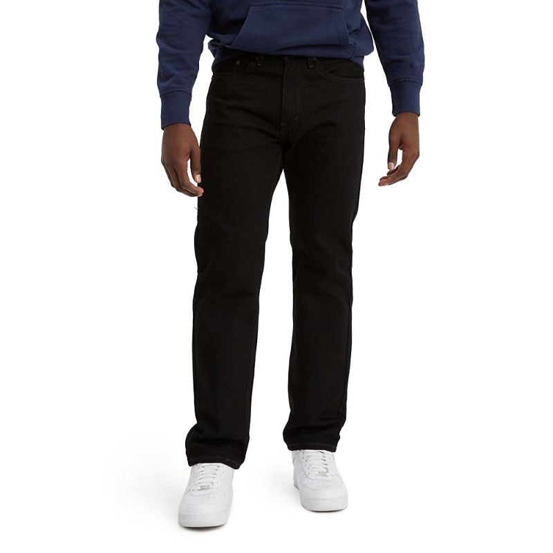 Photo 1 of [Size 34x34] Levi's Men's 505 Regular Fit Jeans -Black