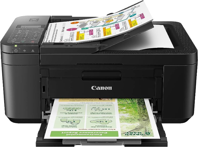 Photo 1 of Canon® PIXMA™ TR4720 Wireless Inkjet All-In-One Color Printer, Black
