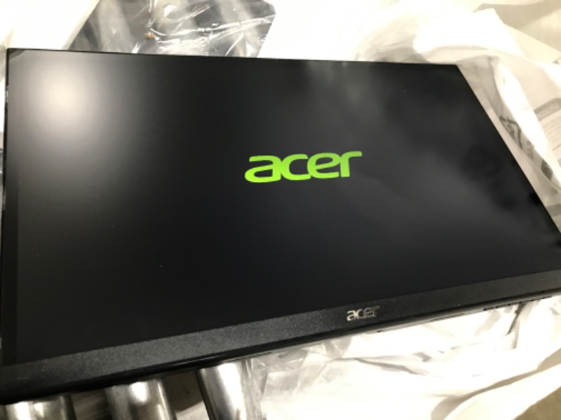 Photo 3 of Acer 21.5 Inch Full HD (1920 x 1080) IPS Ultra-Thin Zero Frame Computer Monitor (HDMI & VGA Port), SB220Q bi