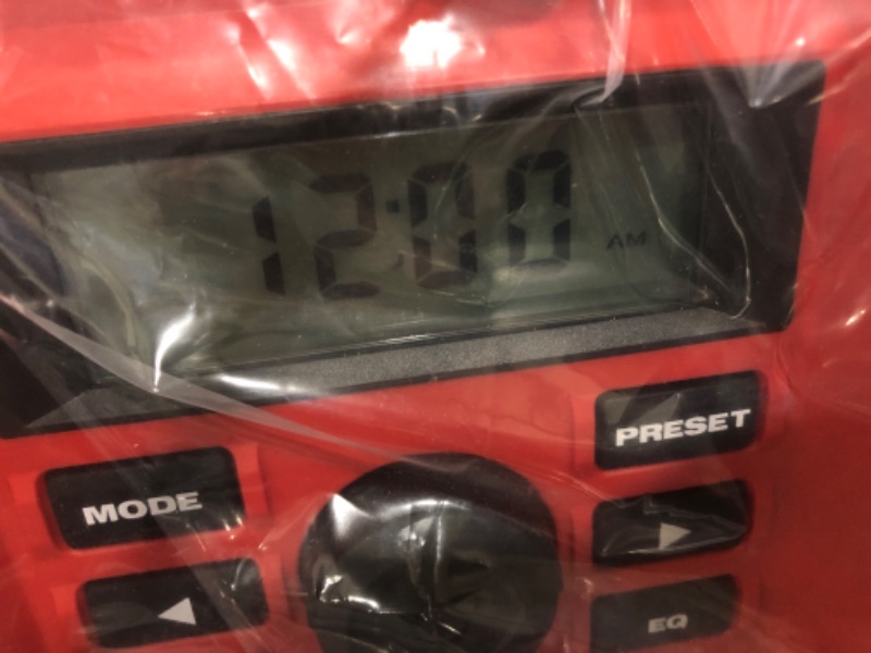 Photo 3 of Milwaukee 2890-20 18V Dual Chemistry M18 Jobsite Radio with Shock Absorbing End Caps, USB 2.1A Smartphone Charging, and 3.5mm Aux Jack