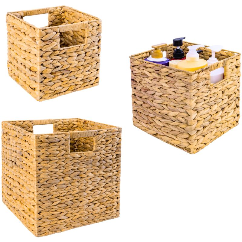 Photo 1 of  3 Nested Wicker Storage Basket