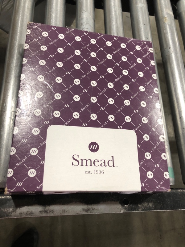 Photo 2 of Smead 100% Recycled Pressboard Classification File Folder, 2 Dividers, 2" Expansion, Letter Size, Bright Red, 10 per Box (14061)