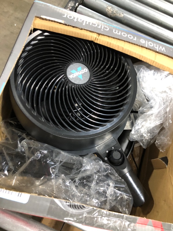 Photo 3 of 683 Pedestal Whole Room Air Circulator Fan, 32 in.-38 in. Adjustable Height