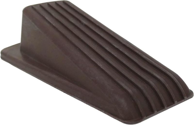 Photo 1 of Shepherd Hardware 9133 Door Stop, 2-Pack, Brown
