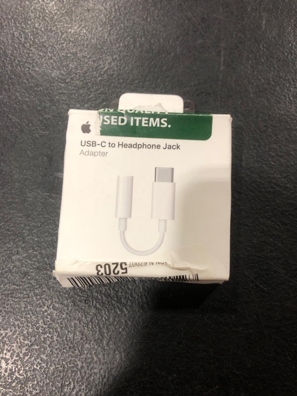 Photo 2 of USB-C to 3.5 mm Headphone Jack Adapter
