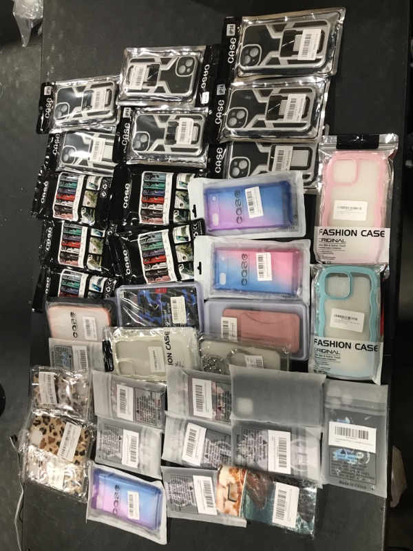 Photo 1 of Box Lot of Various New Phone Cases