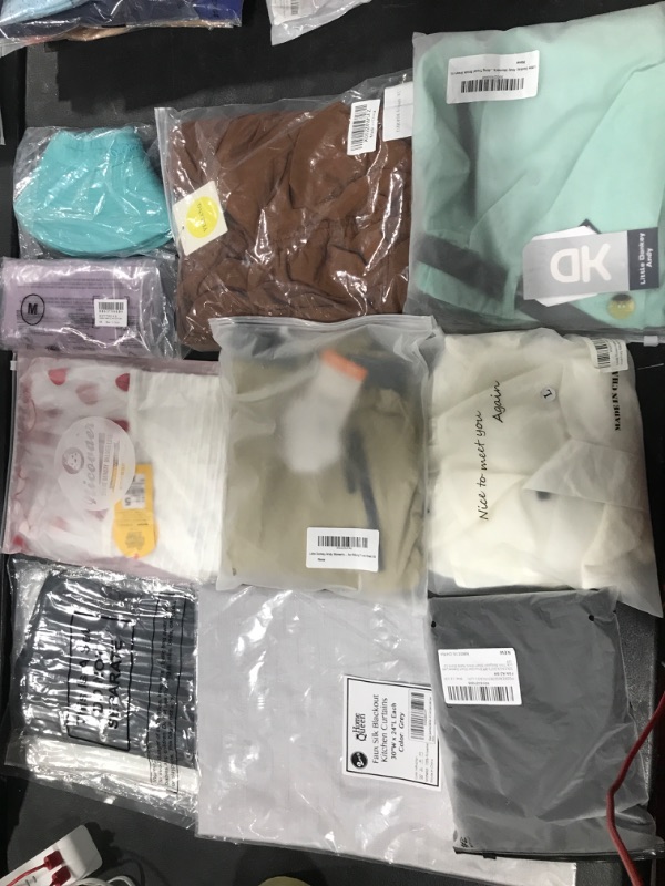 Photo 1 of Box Lot of Random New & Used Clothes (Various Sizes & Genders)