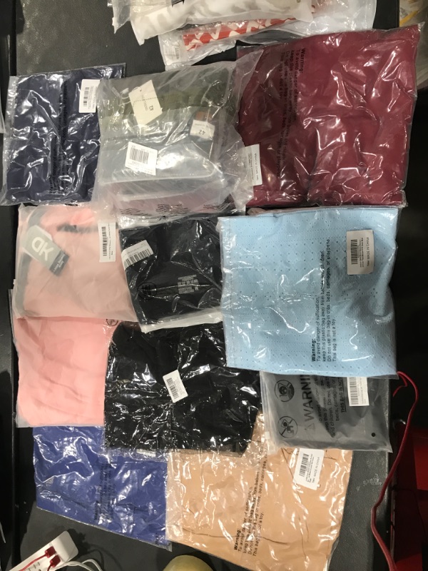 Photo 1 of Box Lot of Random New & Used Clothes (Various Sizes & Genders)