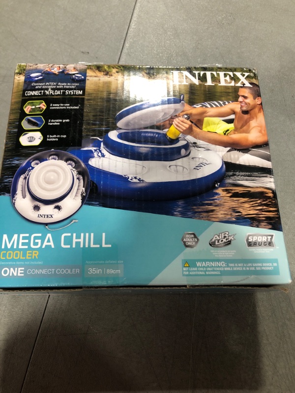 Photo 3 of Intex Mega Chill, Inflatable Floating Cooler, 35" Diameter