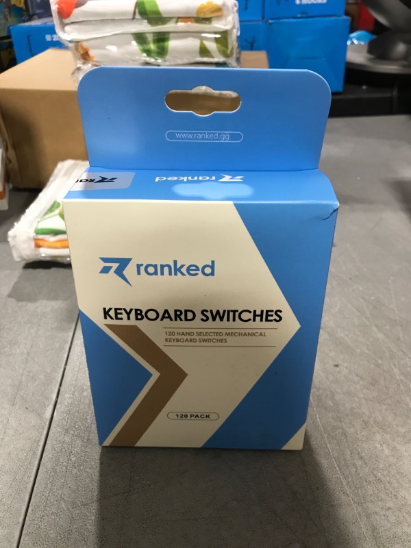 Photo 1 of Gateron KS-15 Optical Switches for MX Mechanical Gaming Keyboard | 55g Force | Tactile| Clear Top RGB Switches for Backlit Keyboard | (120 PCS, Blue) 120 Pcs Blue