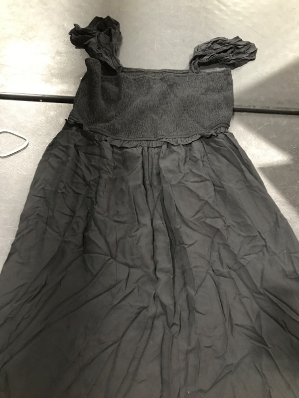 Photo 1 of (XL) Curve off shoulder maxi dress in black