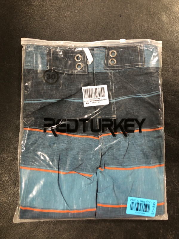 Photo 2 of (30) REDTURKEY Men's Swim Trunks Board Shorts Quick Dry Swimming Trunks 
