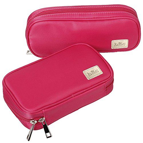 Photo 1 of BMC Super Cute 2pc Medium Fuchsia Pink Soft Fabric Style Travel Bags