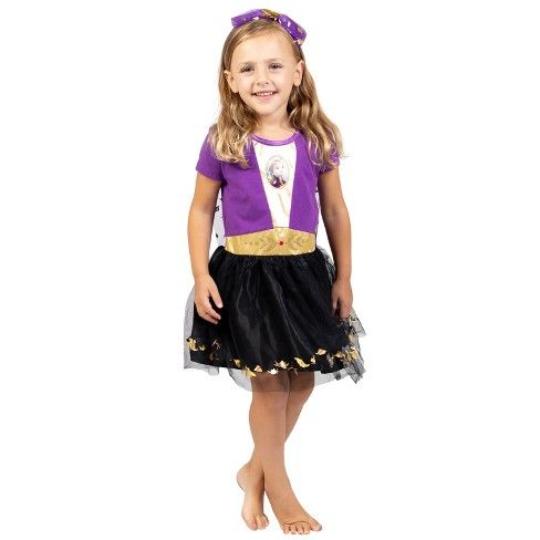 Photo 1 of (10-12) DISNEY FROZENELISA ANNA GOWN AND HEADBAND