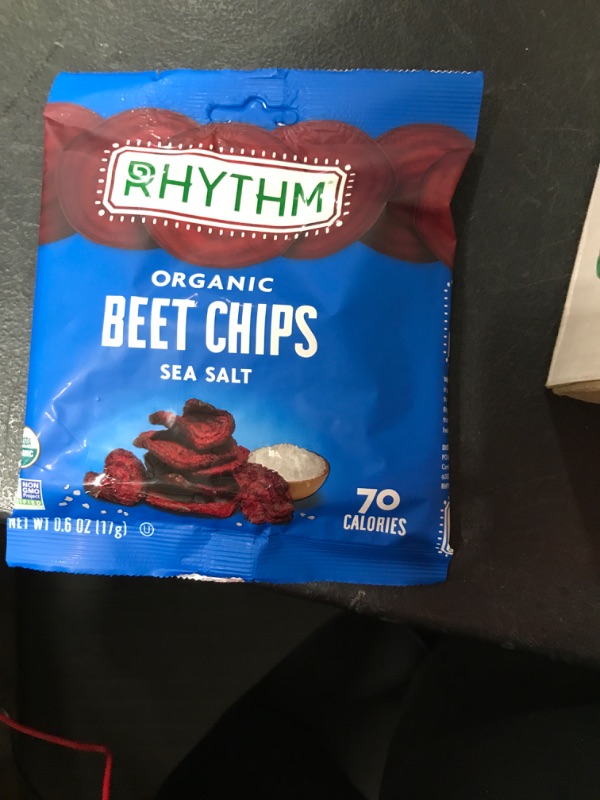 Photo 2 of 0.6 Oz. Organic Sea Salt Beet Chips, PK8