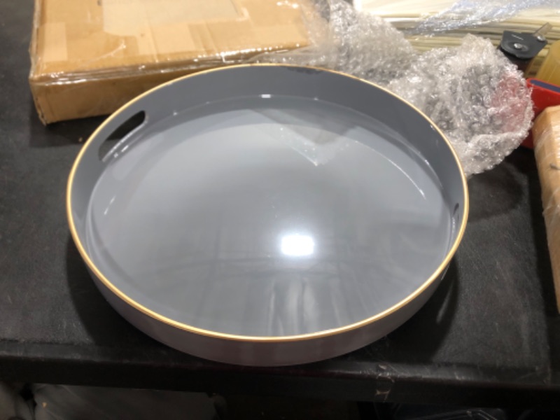 Photo 1 of 13" Round Serving tray 