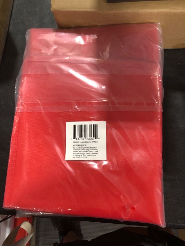 Photo 2 of XXL Insulated Food Delivery Bag Red Cooler Bags Keep Food Warm Catering Therma for Doordash Catering Cooler Bags Keep Food Warm Catering Therma Cateri
