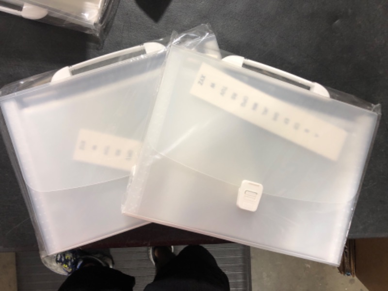 Photo 1 of Pair Of Clear Organizers 