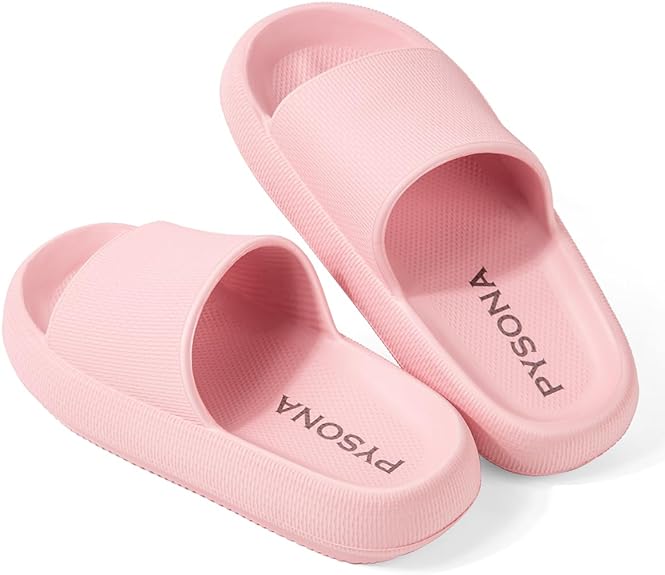 Photo 1 of (7) Cloud Slides for Women and Men - Soft, Comfy, Relax Cloud Slippers, Thick Sole, Non-slip Pillow Slippers, Easy to Clean, Shower, Swimming, Beach, Indoor and Outdoor Pillow Slides