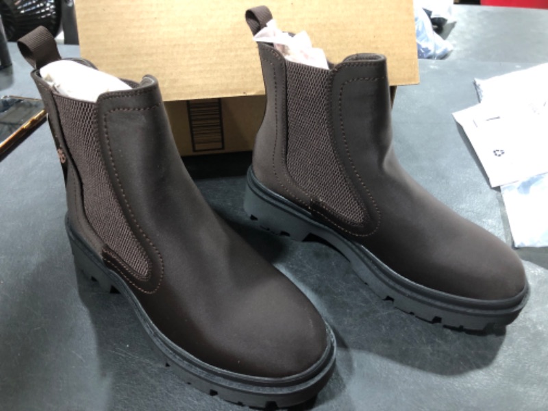 Photo 2 of (8) Women Chelsea Boots Low Heel Elastic Ankle Boots