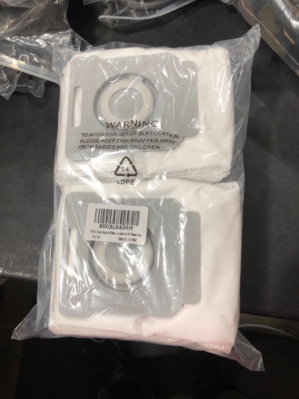 Photo 2 of 12 Packs Vacuum Bags for iRobot Roomba i3+ (3550) i6+ (6550) i7+ (7550) i8+ (8550) s9+ (9550) i & s & j Series Automatic Dirt Disposal Bags